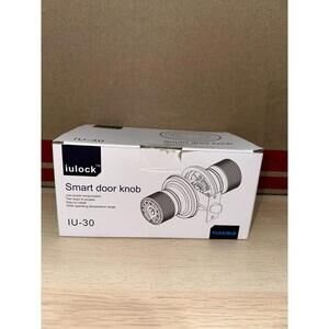 iulock Smart Door Knob IU-30 Flexible Dual Access Low Power Easy Install Home Se